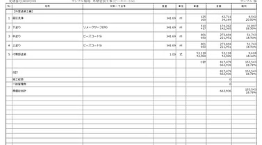 原価見積書の完全開示