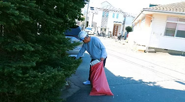 現場周辺の清掃や