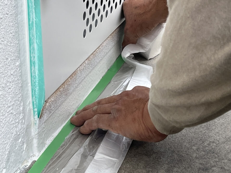 施工の仕上がり・塗り残しを徹底チェックします。
